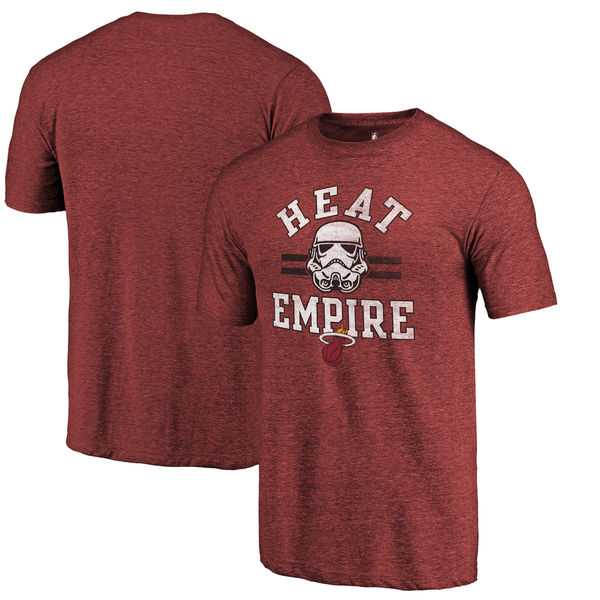 Miami Heat Cardinal Star Wars Empire Fanatics Branded Tri-Blend T-Shirt,We sell and wholesale Miami Heat Cardinal Star Wars Empire Fanatics Branded Tri-Blend T-Shirt on line form chian!